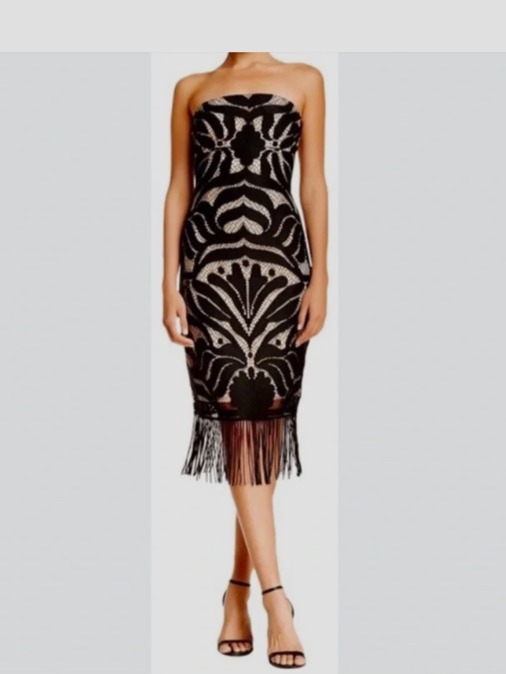 NEW Alexa Admor strapless cocktail dress